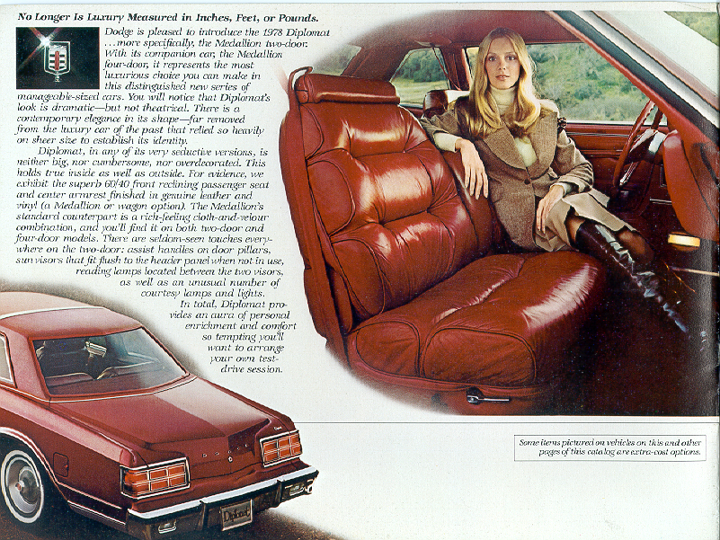 1978 Dodge Diplomat Brochure Page 4